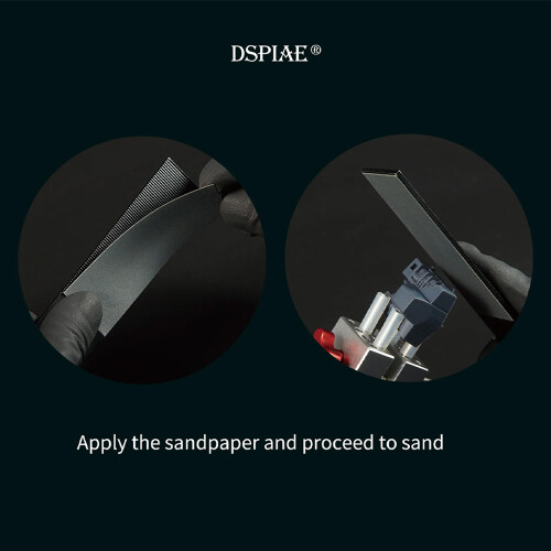 DSPIAE Cerberus Aluminum Alloy Sanding Board (Grey) AS-2GY-PRO 2