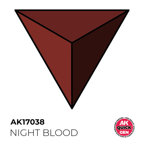 AK Interactive Quick Gen 17038 Night Blood 18ml Acrylic Paint 2