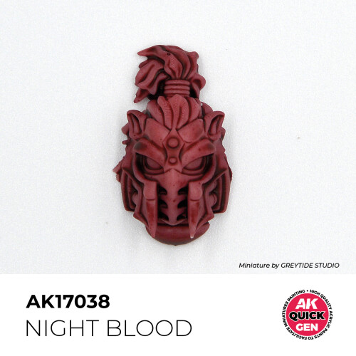 AK Interactive Quick Gen 17038 Night Blood 18ml Acrylic Paint 1