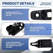Car Exterior Door Handle with Base Front Left for Focus 2008-2011 8S4Z5426684B 8S4Z-5426685-B 8S4Z-54218A14-AA