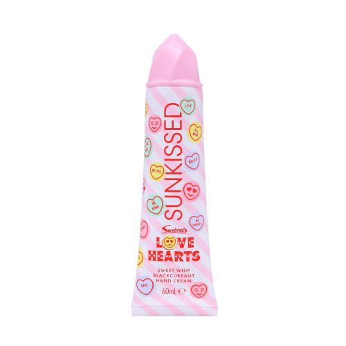 Sunkissed Love Hearts Hand Cream Blackcurrant 60ml