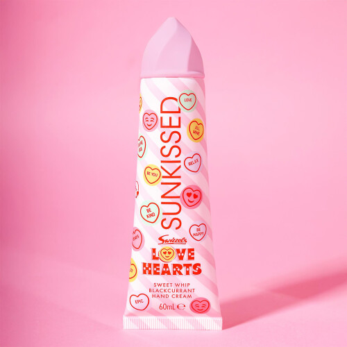 Sunkissed Love Hearts Hand Cream Blackcurrant 60ml 1