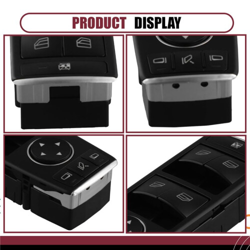 Car Left Front Power Window Control  Window Glass Lifter Button 100358900B for  Model X S 2012-2021 LHD 1
