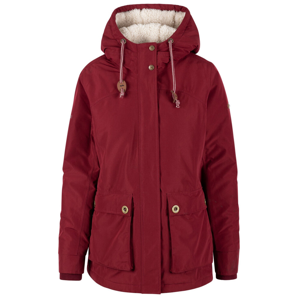Trespass (3Xl, Dark Cherry) Womens/Ladies Token Waterproof Jacket