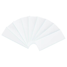 Glasplattor, Kiselgelark för Laboratorieanalys, Högrent Lager, Snabb Separation, 2,5 X 7,5 cm, 80 St.