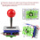 Classic Competition Game Joystick , 2/4/8 Way Adjustable for Gaming Accessories Game Controller 8
