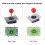 Sfera Joystick per Giochi da Competizione Classica, Regolabile In 2/4/8 Modi per Accessori da Gioco, Controller di Gioco 2