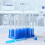 2 Pack  Plastic Test Tube Rack, 66 Columns, Drip Style Design, for Drying and Storing for Laboratory Scientific Lab 4