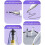Replacement Tips for  Pencil 1st/2nd Gen/USB-C/Pencil Pro, Innovative Elastic Soft Probe Precise for  Pro 4
