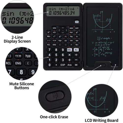 Scientific Calculators for Students, Desktop Calculators, 240 Computing Functions,for Middle High School Students A 2