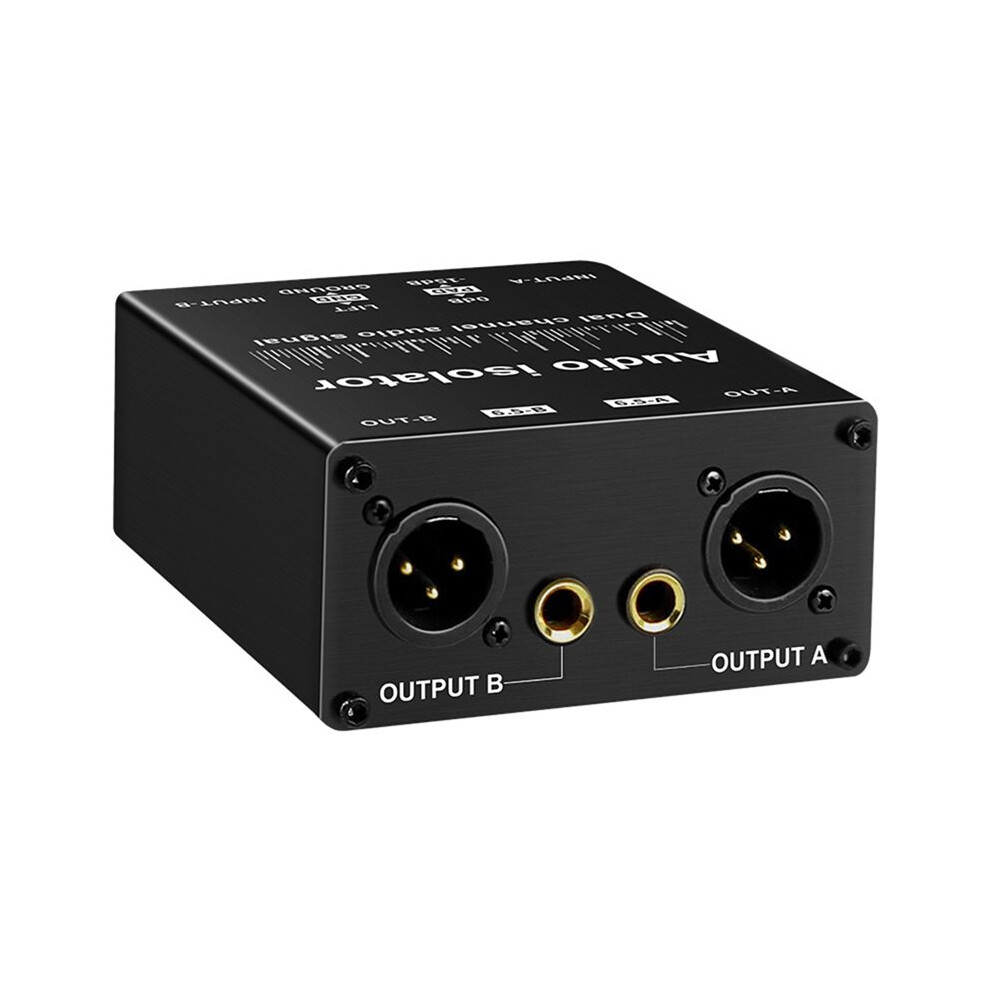 Xlr Audio Isolator Rca Professional Audio Noise Filter 2-Way Passive Audio Isolator Accessories Live 6032122620310