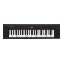 Yamaha Piaggero NP15 Lightweight Digital Keyboard Piano: 61 Touch-Sensitive Keys, Portable, Battery Power