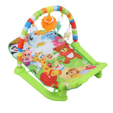 Palestra per neonati con pianoforte 73 x 58 x 40 cm verde 3xAA