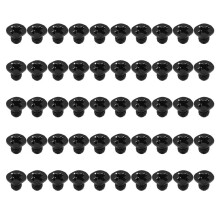 50 Pcs M3x4mm Screws Replacement Black for Laptop Hard Drive