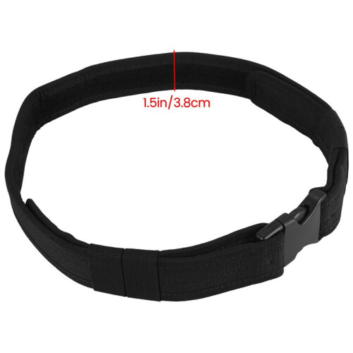 Security  Combat Gear Black Utility Nylon Duty Belt 2