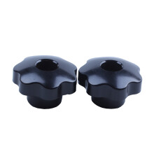 M8 X 50 mm Diameter Draadklemsterknop Zwart Vervanging 2 Stuks