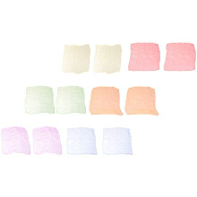 12Pcs Square Juggling Silk Dance Scarves Magic Tricks Performance Props Accessories Movement Scarves Rhythm Band Scarf 24 By 24 Inches 6 Colors