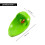 1 x Fun Pot Children Frog-shaped urinal (green) 8