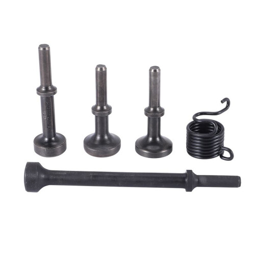 5 Pcs Smoothing Pneumatic Air Hammer Pneumatic Chisel Bits Tools Kit