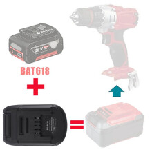 BS18EIN Akkukonverter Adapter LadegeräT für 18V Li-Ion Akku BAT618 BAT609 BAT618G für Lithium Tool