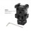 Triple Hot Shoe Mount Adapter Bracket Stand Holder for DSLR Camera for LED Video Microphone Flash Light,A 6