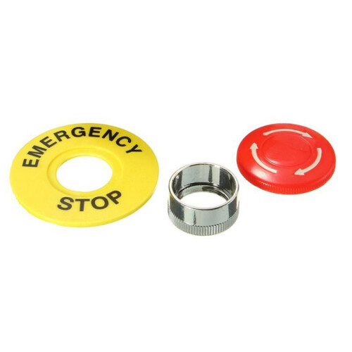 2PCS LAY37-11ZS Elevator Freight Elevator Emergency Stop Button  Box Emergency Stop STOP 1
