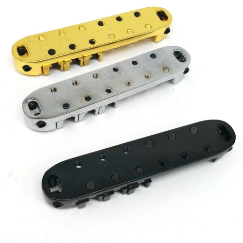Rullsadel Gitarrbro Rullbrygga Lp  Bridge Shangju 6-SträNgade Gitarrer ElgitarrtillbehöR (Silver)
