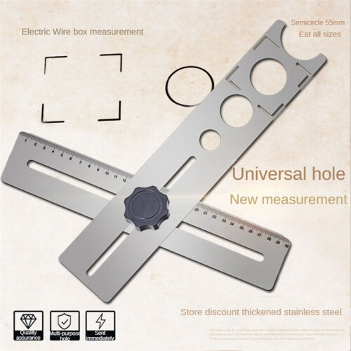 Tile Opening Locator Multi-Functional Universal Punching Measuring Tool 2