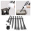 8Pc Air Chisel  Set Pneumatic Chisel Air Hammer Punch Chipping Tool Pneumatic Chisel Air Hamme Cutting Rusting 3
