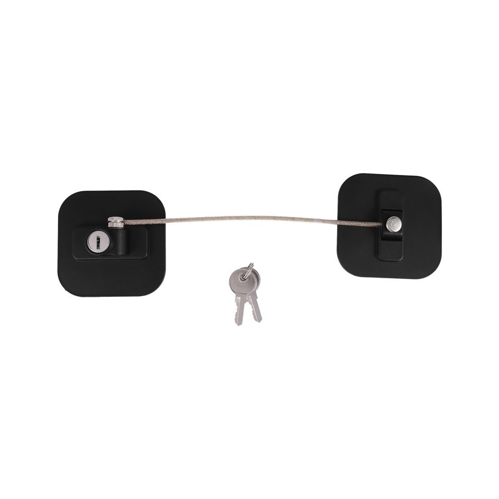 Refrigerator Strong Adhesive Lock For Cabinet File Drawer Window Child Safety With Keys Tauoh