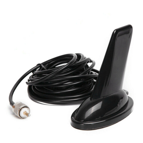 Antenne UHF VHF Bi-Bande une Ailerons pour Radio Mobile QYT  TYT