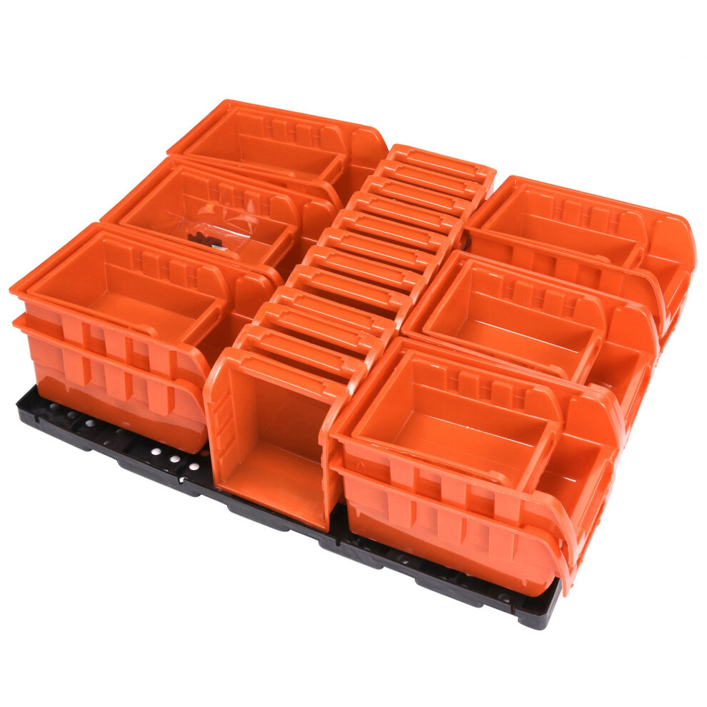 Hardware Tools Hanging Plate Garage Workshop Storage Rack Screw Wrench Classification Parts Box Parts Box Instrument Box 4712982090417