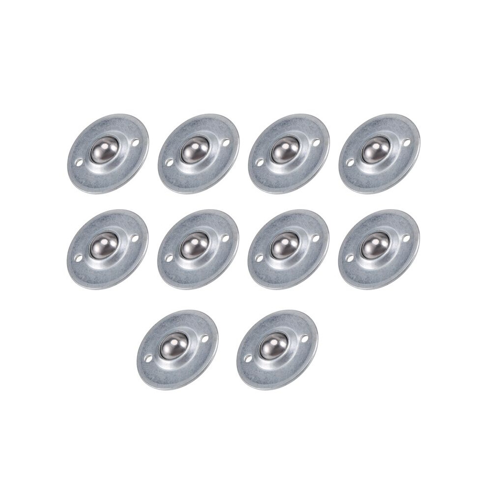 10Pcs Cy-16B 5/8-Inch Bearing Steel Roller Flange Conveyor Transfer Unit 4713291196630