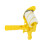 6Pcs Paint Edger Roller Brush Tools Portable Clean-Cut Brush for Home Wall Ceilings 9
