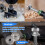 10Pcs Router Bits Top Mounted  Bearings Guide for Router Bit Bearing Repairing Replacement Accessory Kit 5