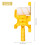 6Pcs Paint Edger Roller Brush Tools Portable Clean-Cut Brush for Home Wall Ceilings 4