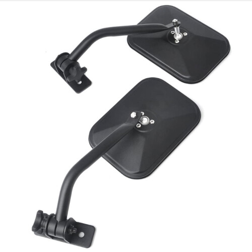 Door Off Mirror for   TJ JK 4X4 Off-Road Morror Rectangular Mirrors Side View Mirror, 2 Pack 2
