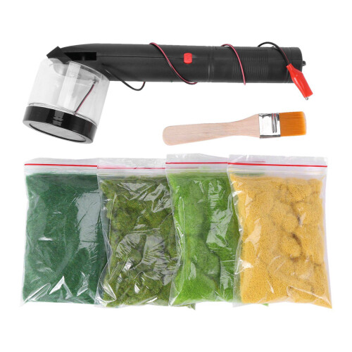 Miniature Scenery Model Material Flocking Static Grass Applicator Modeling Hobby  Accessory