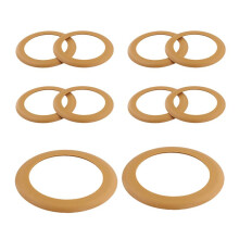10Pcs 1100W Dental Compressor Use Pistons Polyimide Rubber Ring Oil Free Air Compressor PTFE Rings