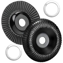 2Er-Pack Holzschleifscheibe für Winkelschleifer 125 Mm Holzschnitzereien HolzfräSer der FräSscheibe