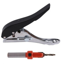 Furador Carpintaria Redondo Furo 8Mm Escareado Broca Perfurador PVC Tamanho AjustáVel Ferramenta de Carpintaria