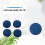 50 StüCk Billard Queue Tipps 9Mm Pool Billard Queue Tipps Ersatz für Pool Queues und Snooker 3