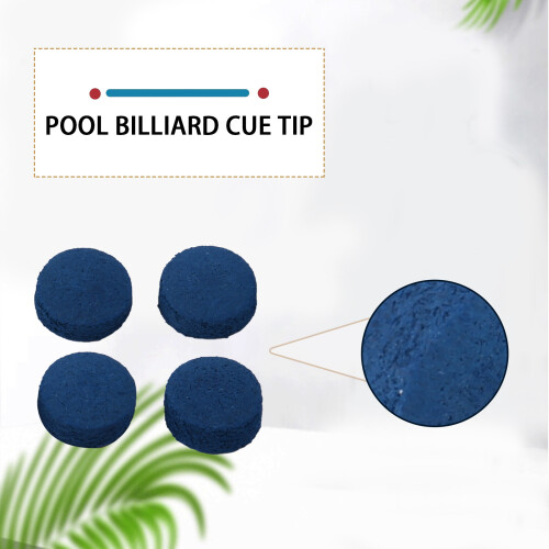 50 StüCk Billard Queue Tipps 9Mm Pool Billard Queue Tipps Ersatz für Pool Queues und Snooker 2