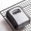 Wall Mount Key Lock Box 4 Digit Password Code Security Lock for Home Office Key Safe Secret Storage Box Organizer 6