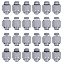 Vloeistofdichte Connector 1/2 Inch Niet-Metalen Elektrische Leidingfittingen PVC Leidingfitting Recht