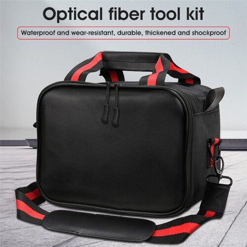 FTTH Optical Fiber Tool Kit Bag for VFL Power Meter , Optical Power Meter, Red Light Pen, Network Tool Storage Bag 1