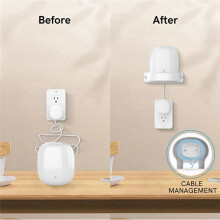 For Nest WiFi Pro Wall Mounting Bracket Intelligent Speaker Wall Storage Bracket Base, 1 PCS