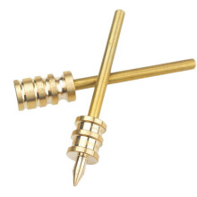 Wood Burning Tip Leather Burnisher Flat Metal Leather Slicker Burnishing Tool Trimming Burnisher Creaser