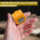 Digital LCD Electronic Finger Ring Hand Tally Counter 6 Digit Rechargeable Counters Clicker-Yellow 2