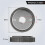 2PCS Angle Grinder Pressure Plate, M14 Quick Release Angle Grinder Clamping Flange Nut-Silver 5